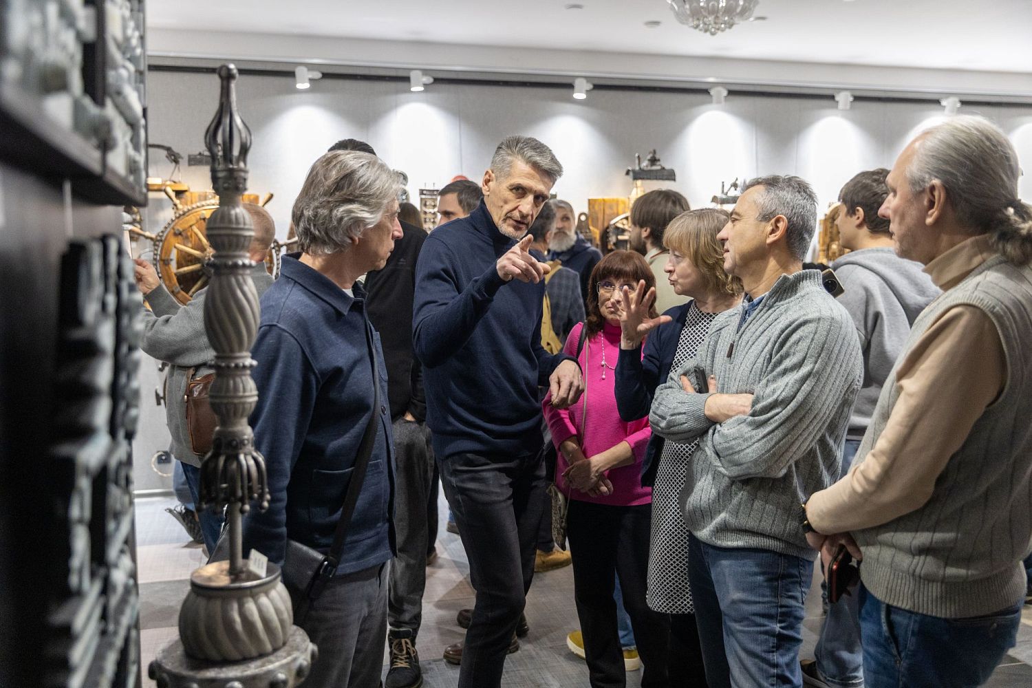 Открытие персональной выставки «Урбанистический оксюморон» Андрея Вениаминовича Бортникова